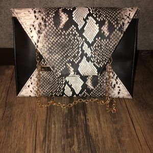 Snakeskin purse